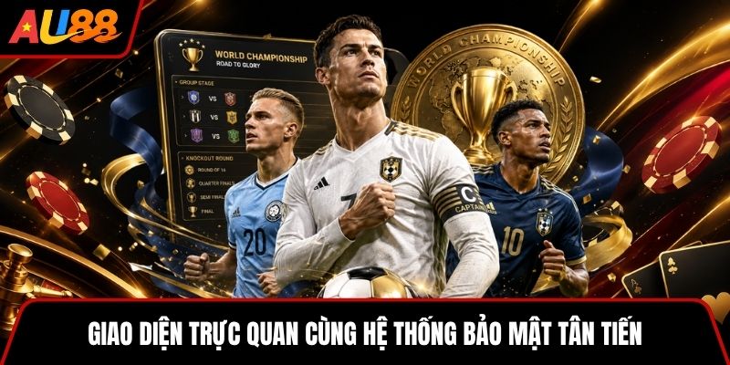 Giao diện trực quan cùng hệ thống bảo mật tân tiến