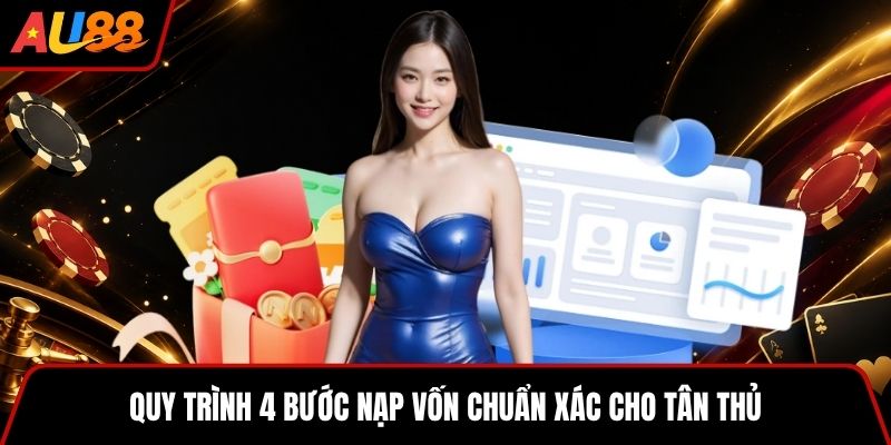 Quy trình 4 bước nạp vốn chuẩn xác cho tân thủ